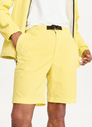 Men's Dkny Nylon Shorts Yellow | S1299692