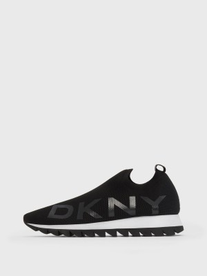 Women's Dkny Azer - Slip On Runner Sneakers Black | R2415926