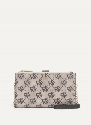 Women's Dkny Bryant Logo Crossbody Bags Grey | G1749932