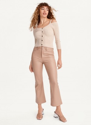 Women's Dkny Butter Pants Beige | S2840980