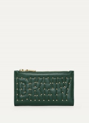 Women's Dkny Elsa Bifold Card Holder Green | D8745946