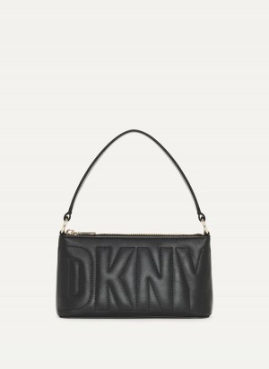 Women's Dkny Elsa Demi Crossbody Bags Black | F3317760