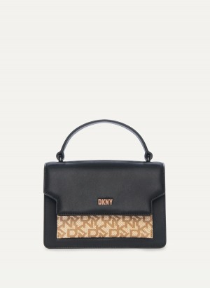 Women's Dkny Hadlee Sm Tote Bags Black | Z6893654