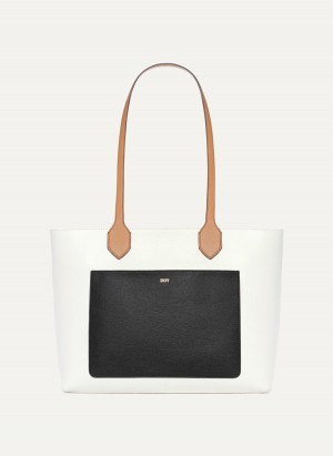 Women's Dkny Ines Tote Bags White | O7046745