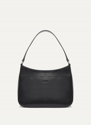 Women's Dkny Medium Shoulder Bags Black | R3588839