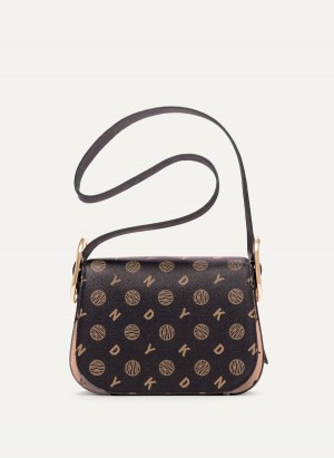 Women's Dkny Saddle Crossbody Bags Black | G2354135