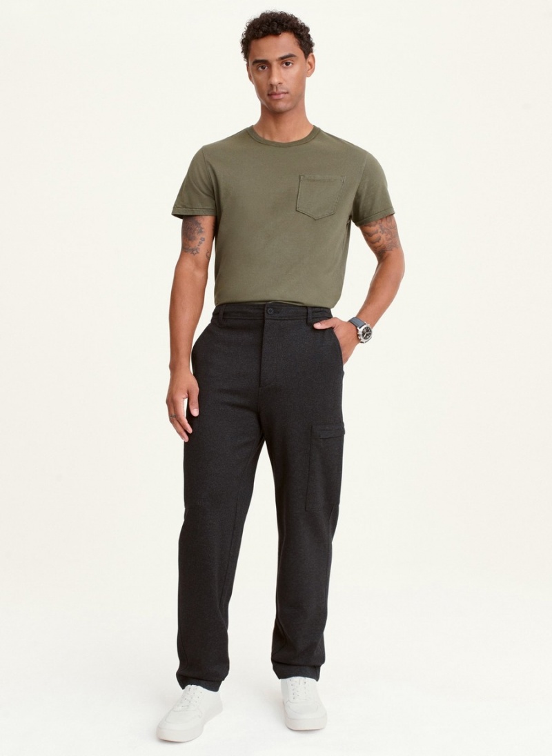 Men's Dkny Hybrid Modern Cargo Pants Black | W0340011