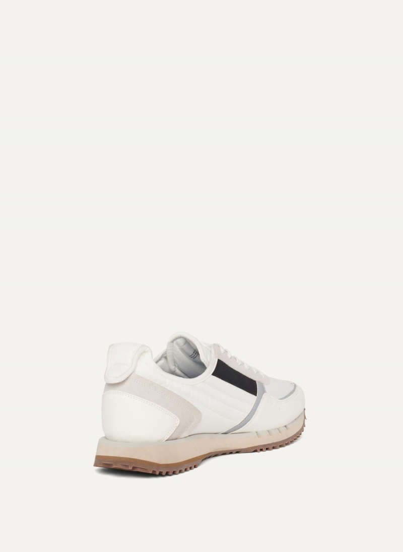 Men's Dkny Jersey Sneakers White | H1881372