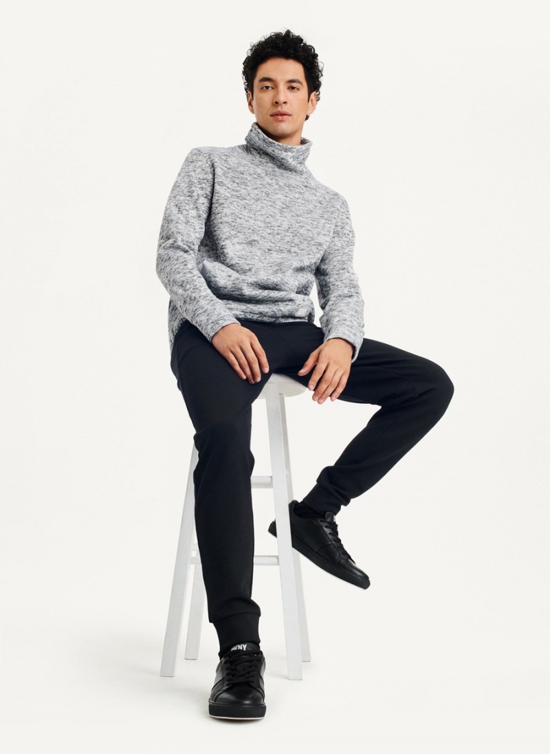 Men's Dkny Logo Waistband Jogger Black | U7539838