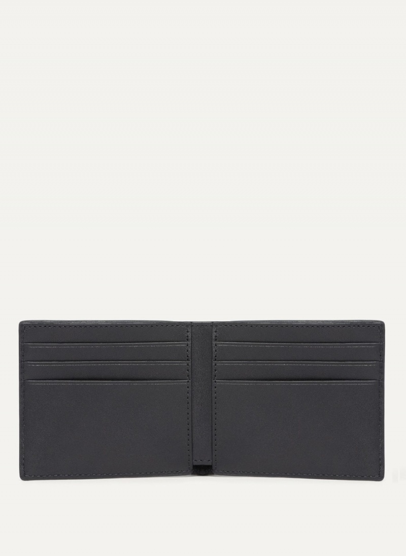 Men's Dkny Side Fold Wallets Black | T8115915