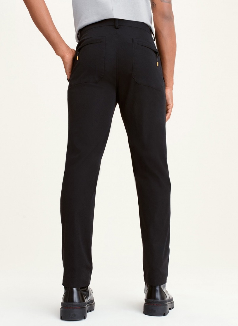 Men's Dkny Smart Fatigue Pants Black | L5408879