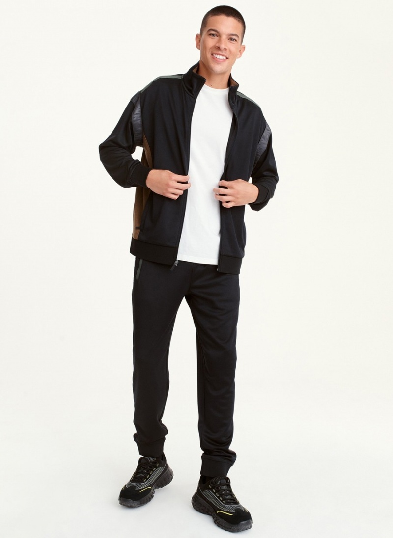 Men's Dkny Smart Fatigue Pants Black | L5408879