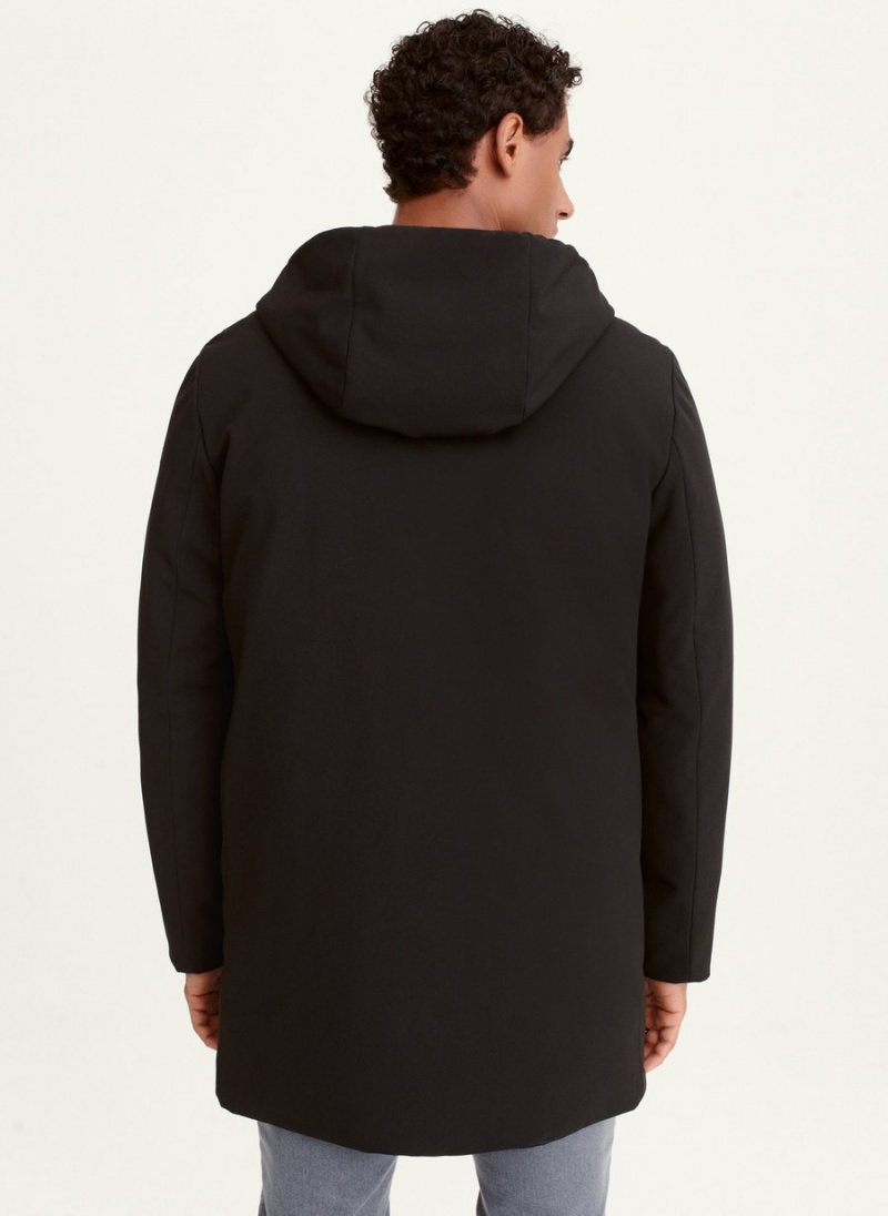 Men's Dkny Soft Shell Jackets Black | E4237670