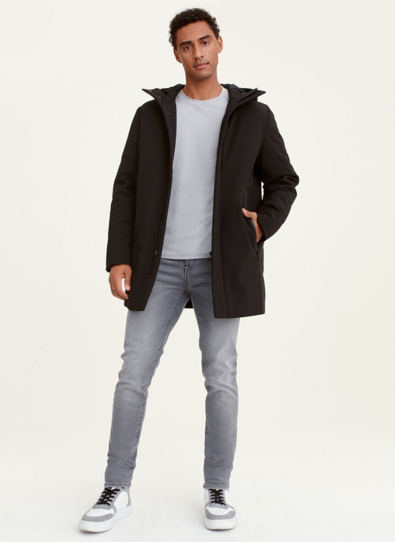 Men's Dkny Soft Shell Jackets Black | E4237670