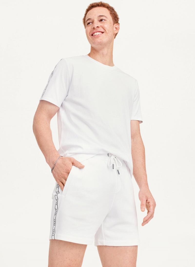 Men's Dkny Tenniss Shorts White | X0600827