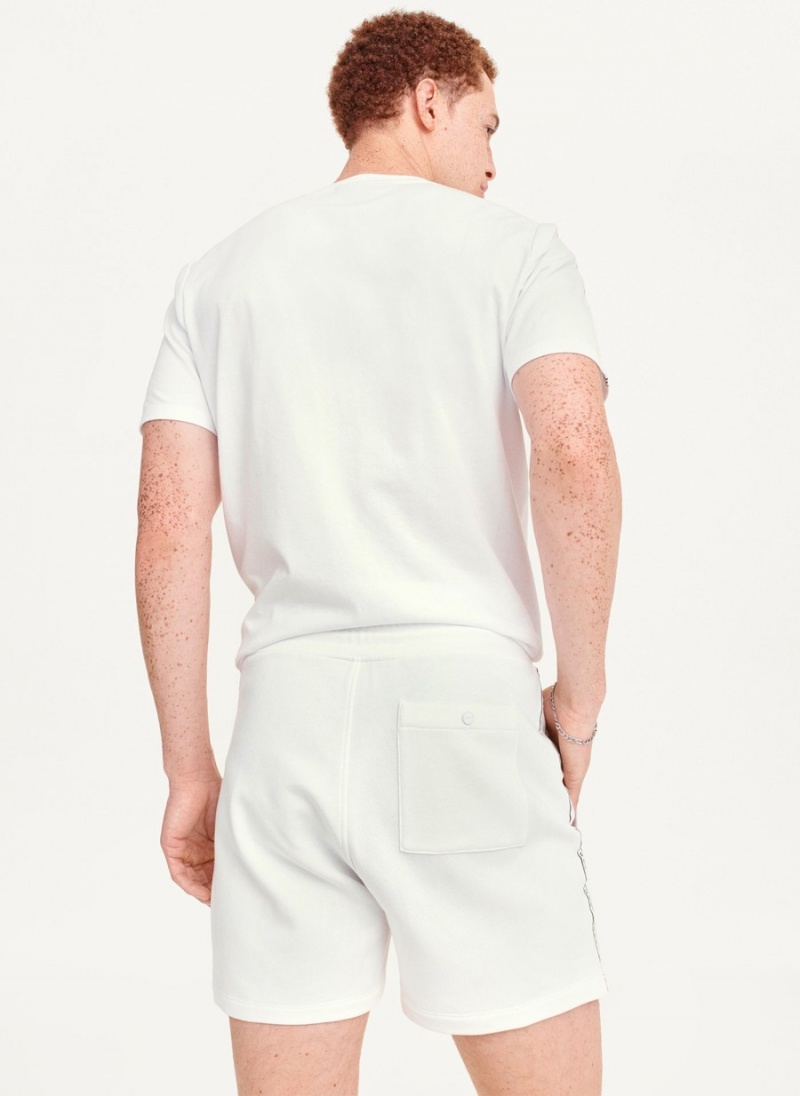 Men's Dkny Tenniss Shorts White | X0600827