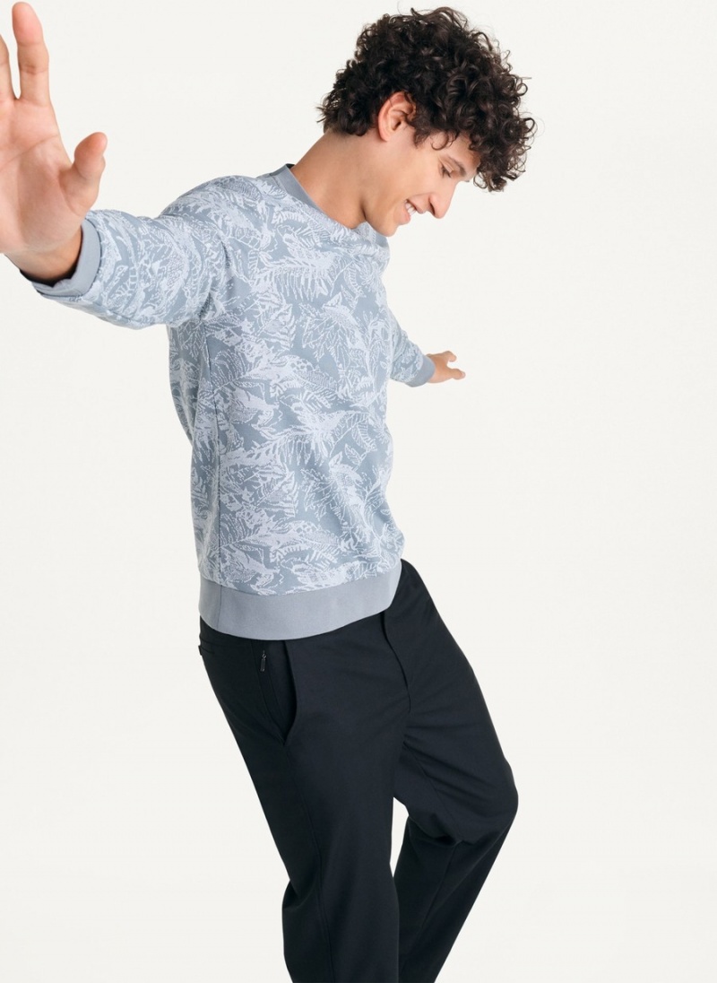 Men's Dkny Tropical Loopback Sweaters Grey | G8231656