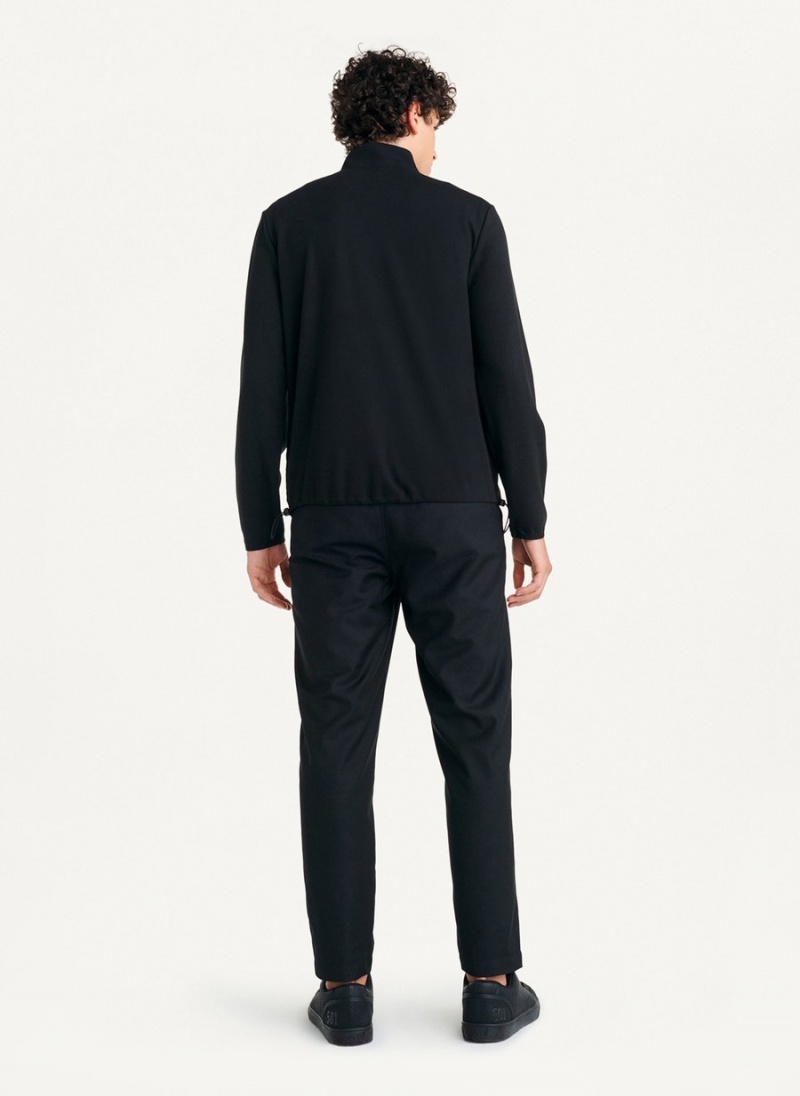 Men's Dkny Yoga Jackets Black | P6556511