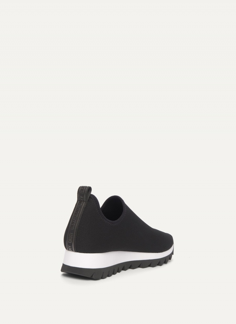 Women's Dkny Azer - Slip On Runner Sneakers Black | R2415926
