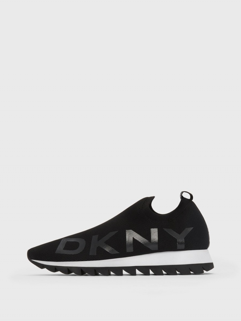 Women\'s Dkny Azer - Slip On Runner Sneakers Black | R2415926