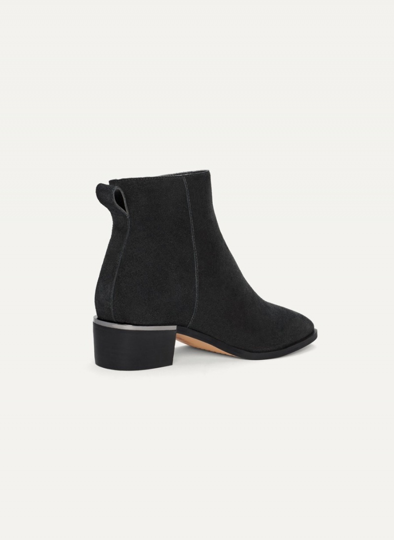 Women's Dkny Brenlyn With Zipper Booties Black | Y6882009