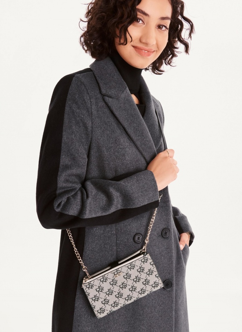 Women's Dkny Bryant Logo Crossbody Bags Grey | G1749932