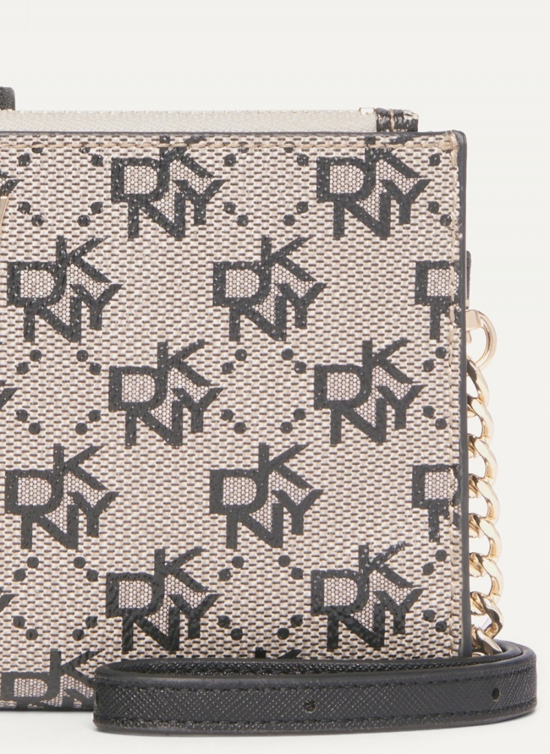Women's Dkny Bryant Logo Crossbody Bags Grey | G1749932