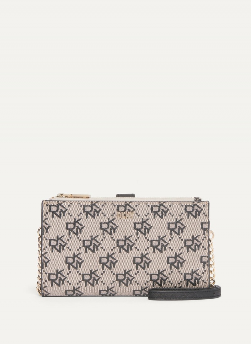 Women\'s Dkny Bryant Logo Crossbody Bags Grey | G1749932