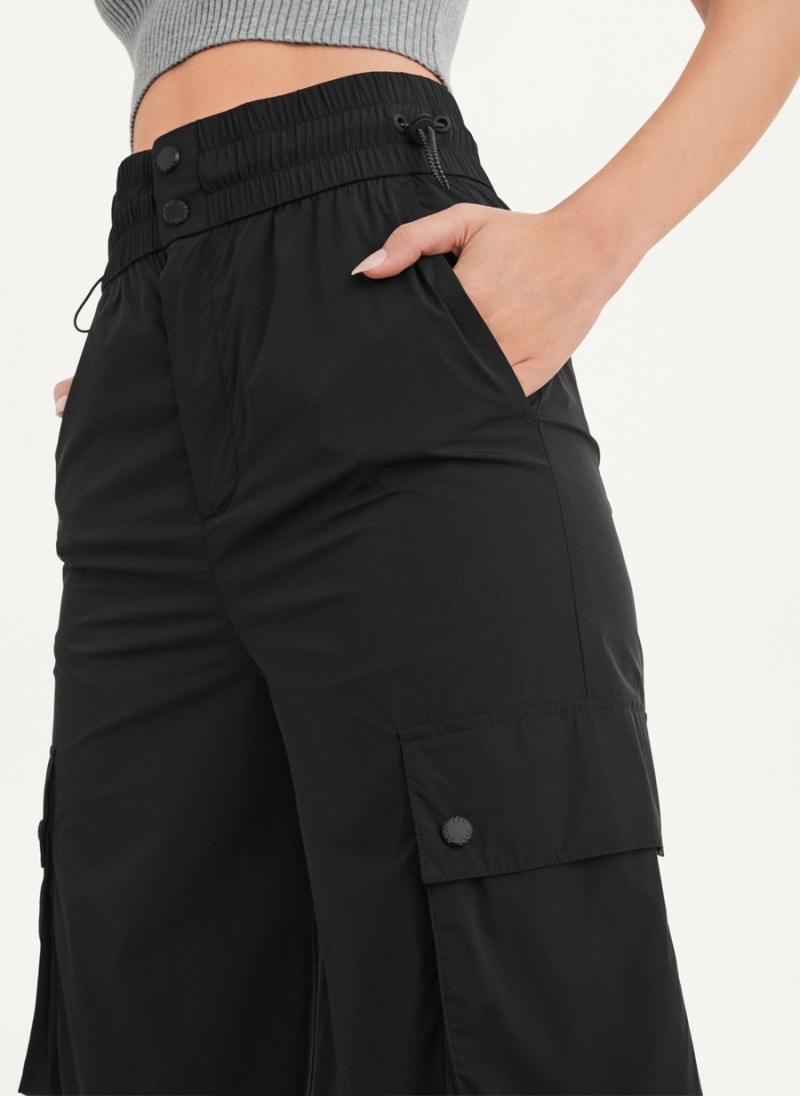 Women's Dkny Cargo Pants Black | L6798157