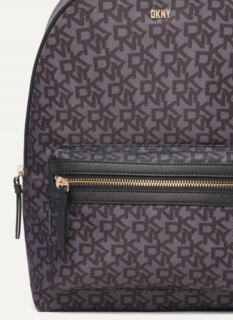 Women's Dkny Casey Backpacks Black | P5274918