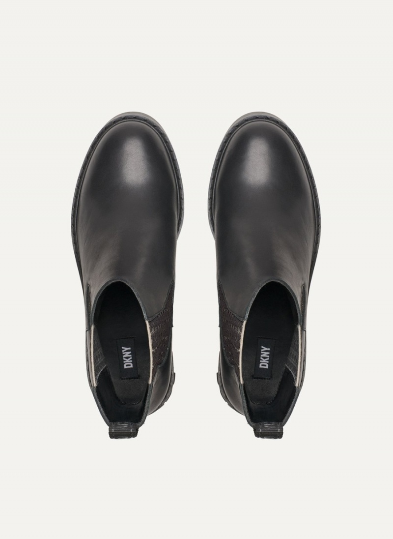 Women's Dkny Charlotte Chelsea Boots Black | W0399551