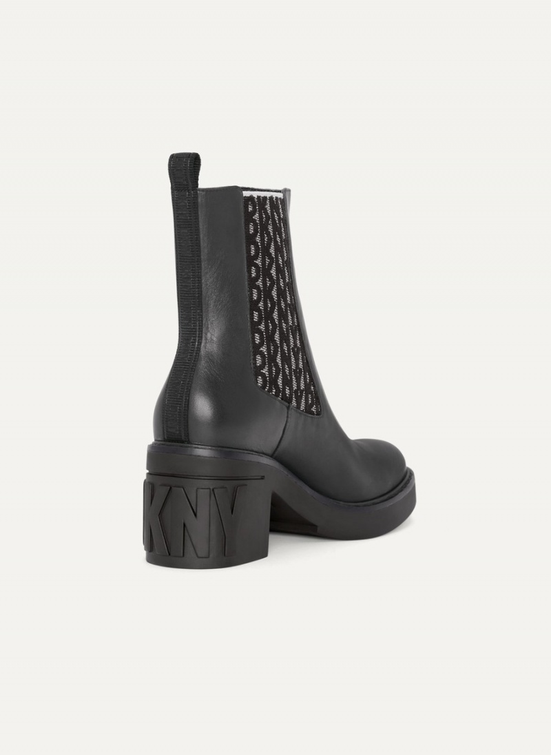 Women's Dkny Charlotte Chelsea Boots Black | W0399551