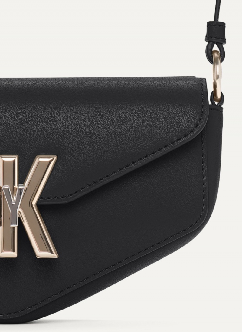Women's Dkny Downtown Crossbody Bags Black | L5931787