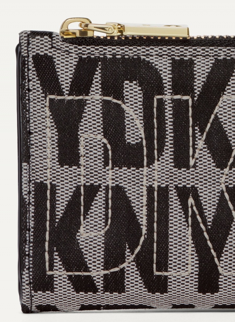 Women's Dkny Elsa Bifold Card Holder Black | J1398985