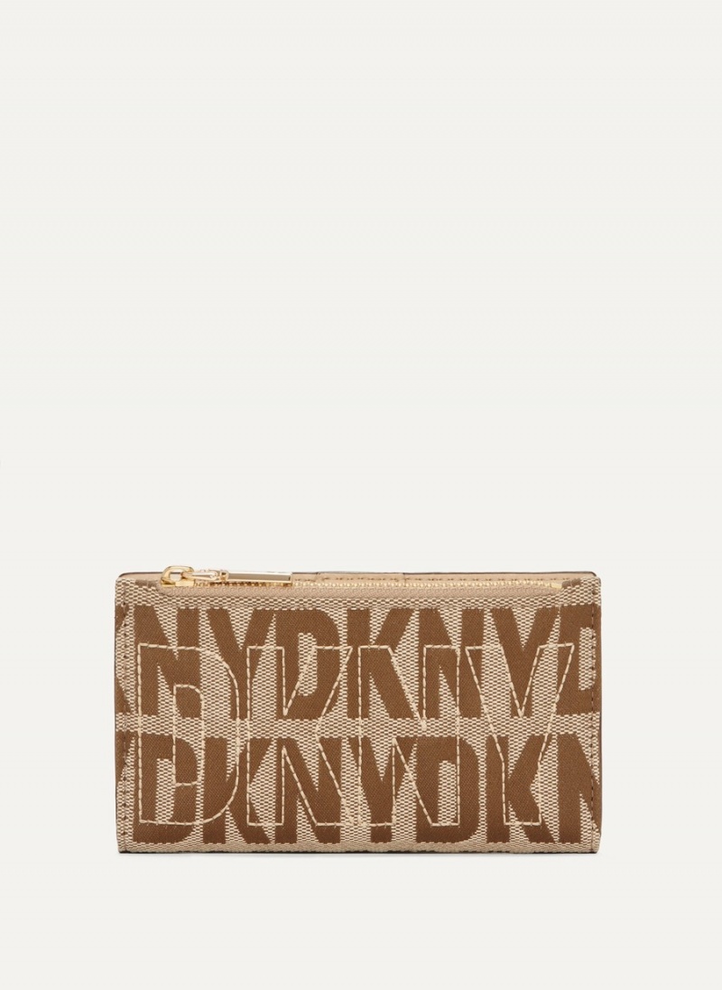 Women's Dkny Elsa Bifold Card Holder Black | J1398985