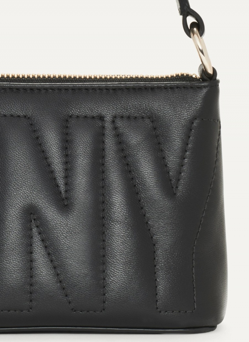 Women's Dkny Elsa Demi Crossbody Bags Black | F3317760