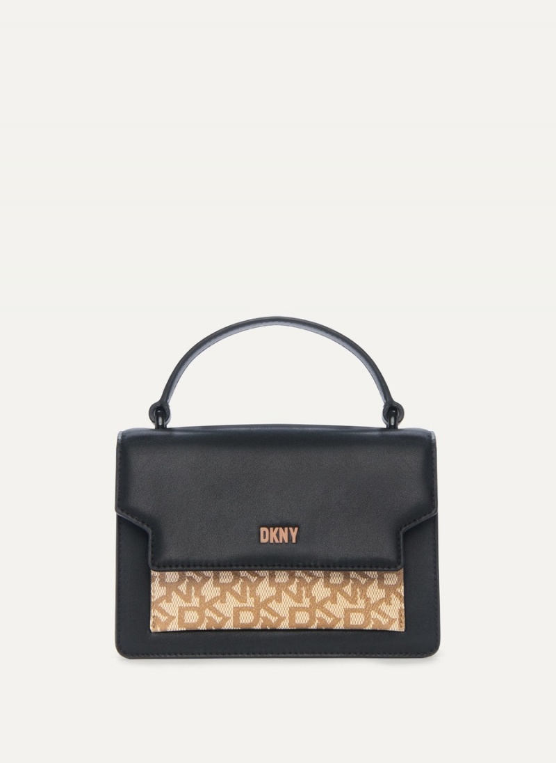 Women\'s Dkny Hadlee Sm Tote Bags Black | Z6893654