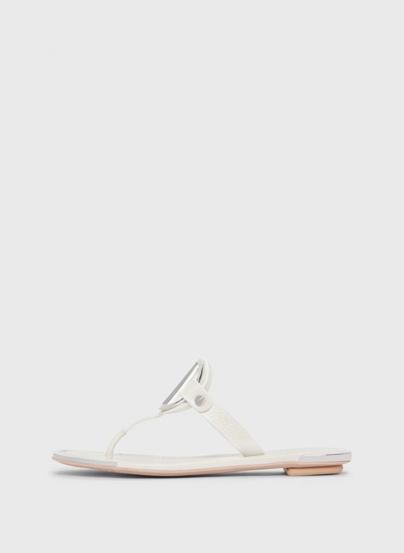Women\'s Dkny Hartford Sandals White | S0251295