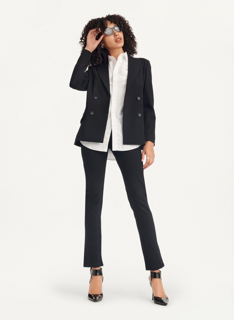 Women's Dkny High-rise Fit Jeans Black | J9200582