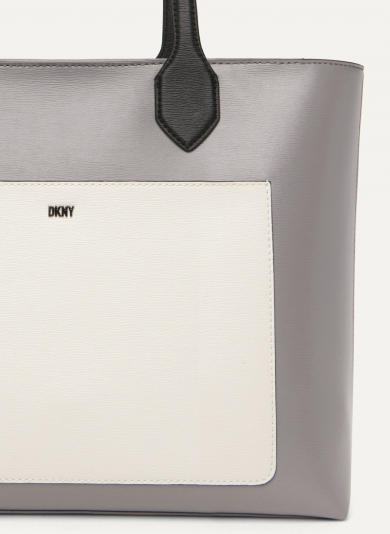 Women's Dkny Ines Tote Bags Grey | U8276417