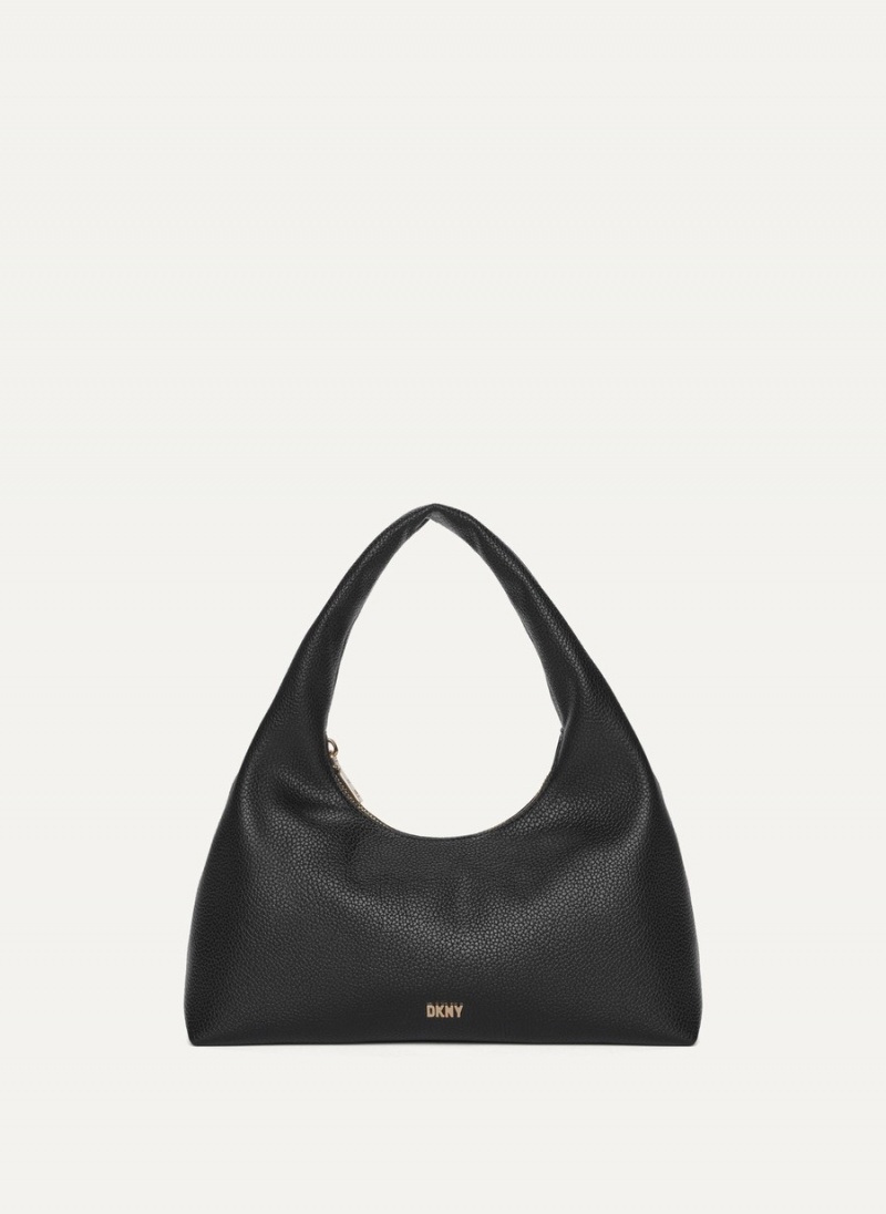 Women\'s Dkny Inessa Hobo Bag Black | Z3618180