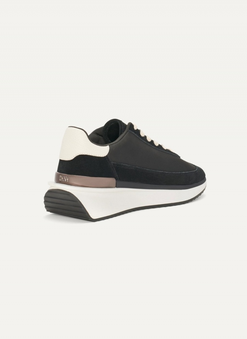 Women's Dkny Kamryn Slip On Wedge Sneakers Black | V1041186