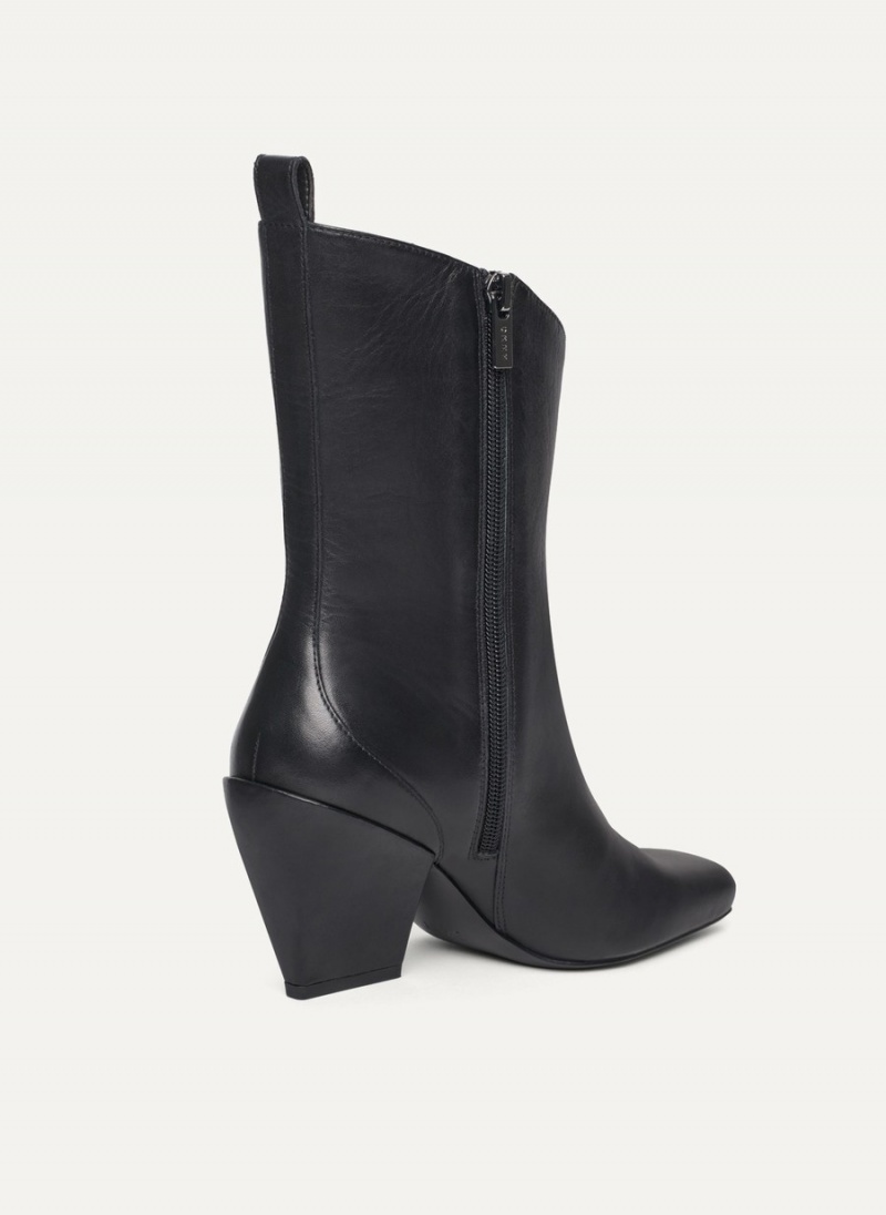 Women's Dkny Luna Booties Black | X2048685