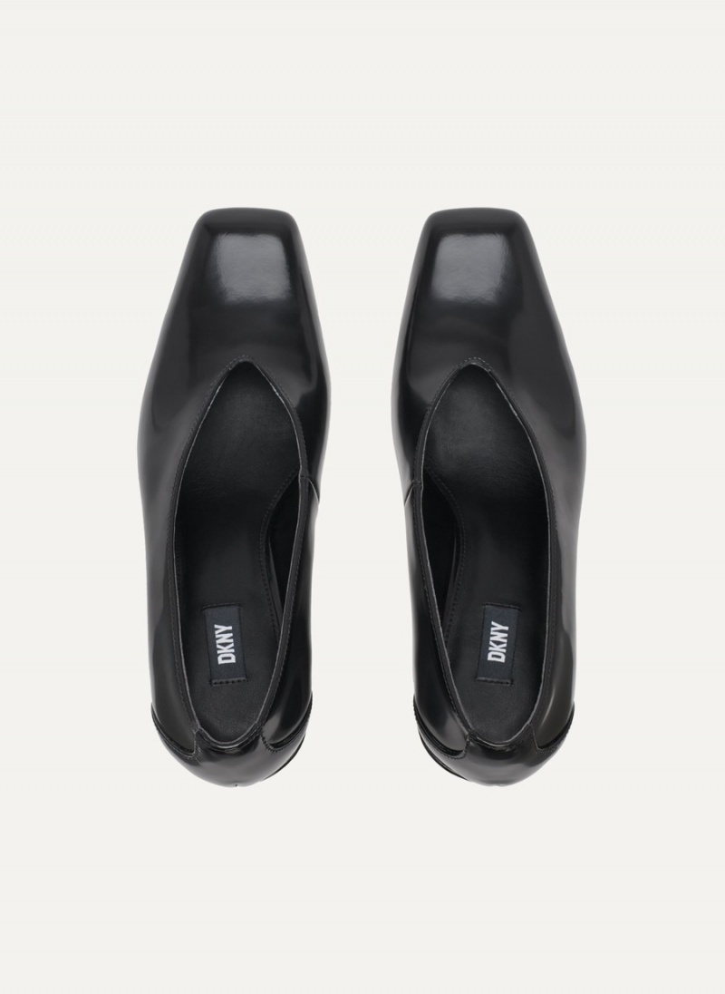 Women's Dkny Luna Heel Pumps Black | L2900788