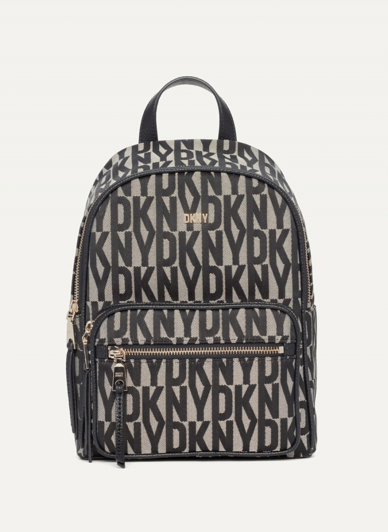 Women\'s Dkny Maxine Backpacks Black | T5436885