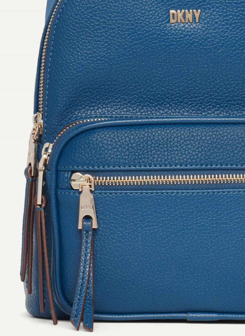 Women's Dkny Maxine Backpacks Blue | M0016298