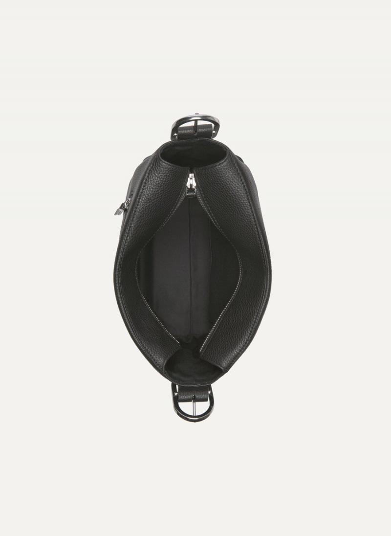 Women's Dkny Medium Crossbody Bags Black | T9528131