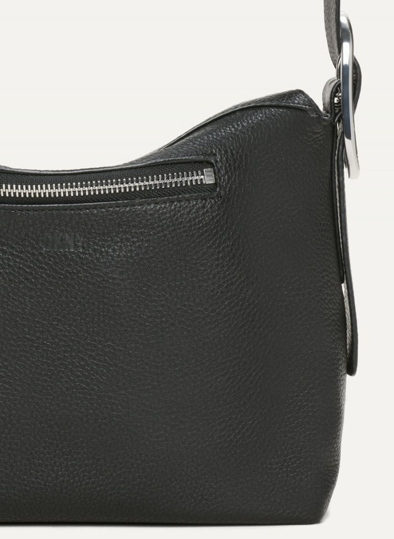 Women's Dkny Medium Crossbody Bags Black | T9528131