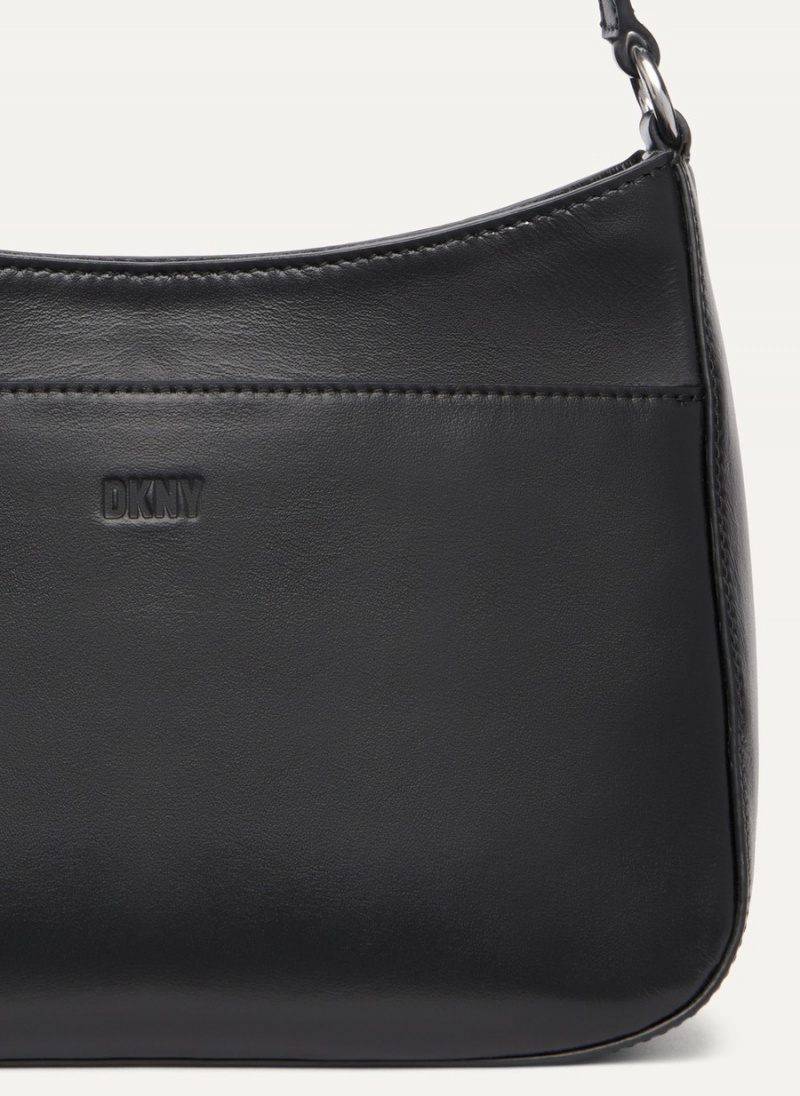 Women's Dkny Medium Shoulder Bags Black | R3588839