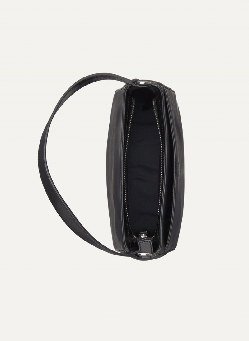 Women's Dkny Medium Shoulder Bags Black | R3588839